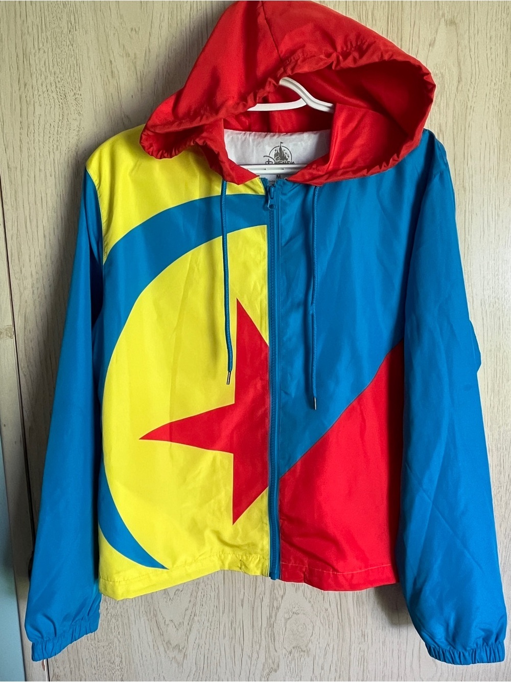 Disney Pixar Toy Story Luxo Ball Windbreaker Jacket Adult Full Zip Medium